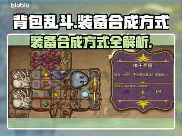 背包乱斗装备合成大揭秘💥游戏党必看！截图1