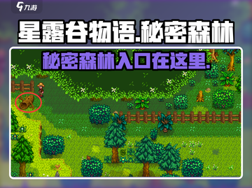 星露谷物语🔥秘密森林在哪？进入方法大揭秘！截图1