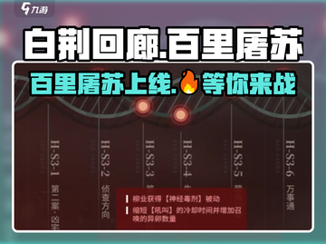 白荆回廊🔥百里屠苏上线啦！游戏体验爆棚💥截图1