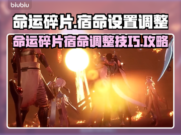 命运碎片🔥宿命设置调整攻略💎截图1