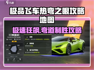 极品飞车集结🔥热弯之眼地图攻略来啦！💥截图1