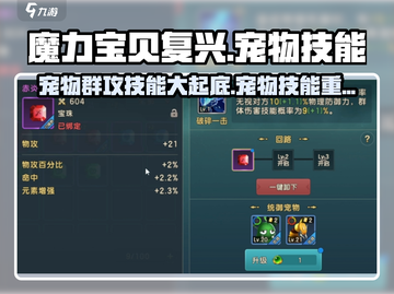 魔力宝贝复兴版🔥宠物群攻技能大揭秘！💥截图1