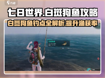 七日世界白斑狗鱼位置大曝光！🎉钓鱼达人必看🔥截图1