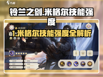 《铃兰之剑》米格尔技能强度爆表💥截图1