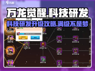 万龙觉醒🔥科技研发快速升级攻略💡截图1