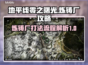 地平线零之曙光🔥炼铸厂打法流程全揭秘！截图1