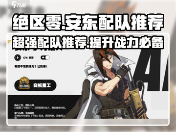 绝区零🔥安东最强配队推荐来啦！💥截图1
