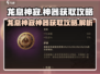 阴阳师：龙息神寂神器获取攻略分享🔥