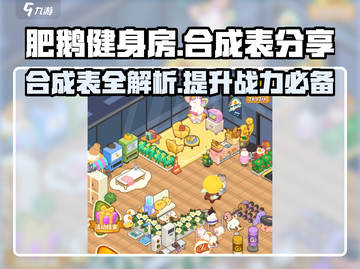 肥鹅健身房🔥合成表大公开！玩游戏名制霸健身房💪截图1