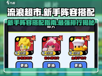 流浪超市🔥新手必看！最强阵容搭配排行榜🎉截图1