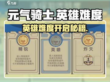 🔥元气骑士前传英雄难度开启秘诀！🎮截图1