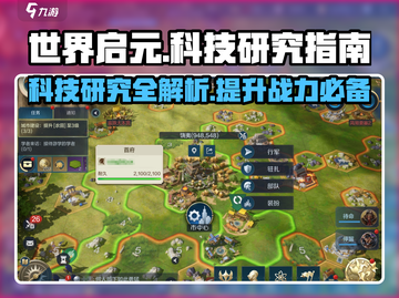 世界启元科技研究⚡超强攻略来啦！🔥截图1