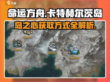 命运方舟📖卡特赫尔茨岛之心💎获取秘籍🔥截图1