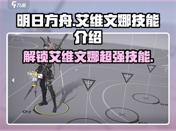 明日方舟🔥艾维文娜技能大曝光，终末地战斗必备！截图1