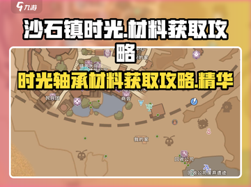 沙石镇时光🔥轴承材料获取攻略✨超简单方法！截图1