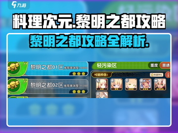料理次元💥黎明之都🔥超强攻略详解！截图1