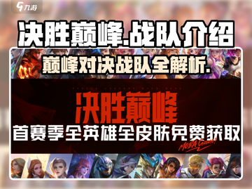 决胜巅峰！王者荣耀🔥顶级战队全介绍✨截图1