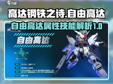 高达钢铁之诗🔥自由高达技能属性大曝光！截图1