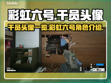 彩虹六号🔥干员头像大揭秘！游戏迷必看⚡截图1