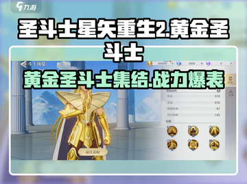 圣斗士星矢重生🔥黄金圣斗士全角色揭秘✨截图1