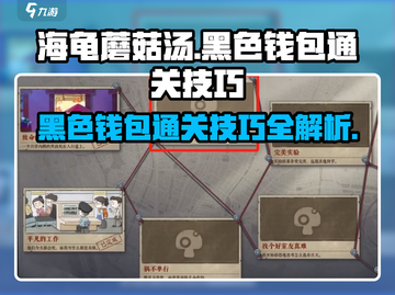 海龟蘑菇汤黑色钱包关卡通关技巧🔥截图1