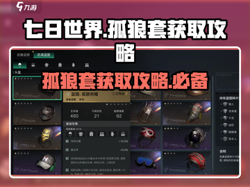 七日世界🔥孤狼套获取攻略✨轻松到手！截图1