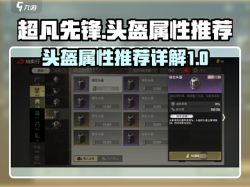 超凡先锋头盔属性推荐🔥游戏党必看！截图1