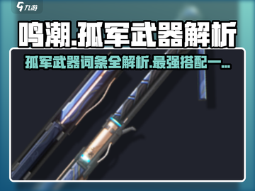 原神✨：鸣潮不归孤军武器词条解析，最强角色搭配揭秘！截图1