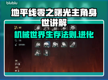 地平线零之曙光：主角身世大揭秘！🔥🔥截图1