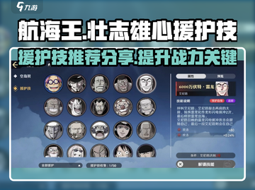 航海王壮志雄心：最强💥援护技分享！截图1