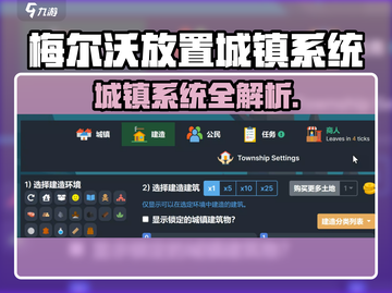 🔥《梅尔沃放置城镇》爆肝攻略！🎮截图1
