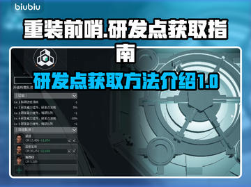 重装前哨研发点🔥获取秘籍，轻松躺赢！截图1