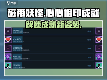 磁带妖怪心心相印成就💡完成方法 GAME名⚡超简单！截图1