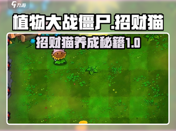 植物大战僵尸杂交版💥招财猫养法超详细攻略来啦！猫🐱截图1