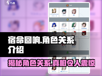 宿命回响📖角色关系大揭秘，游戏党必看！🔥截图1