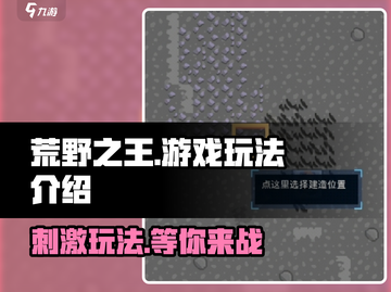荒野之王🔥：超好玩游戏玩法大揭秘！🎮截图1