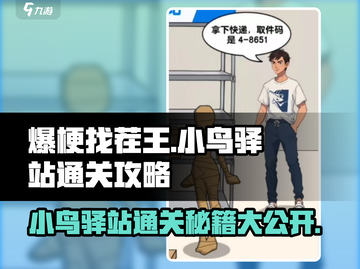 爆梗找茬王小鸟驿站通关秘籍💡小鸟驿站玩法全揭秘！🔥截图1