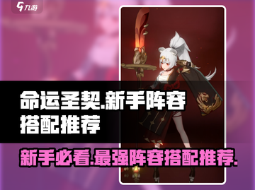 命运圣契🔥新手必看！超强阵容搭配推荐💡截图1