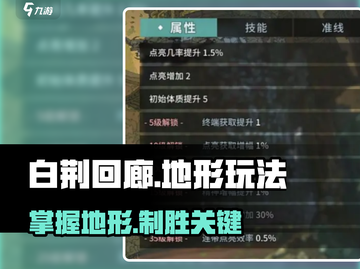 白荆回廊🔥地形玩法全解析！掌握地形差异制胜关键游戏技巧💎截图1