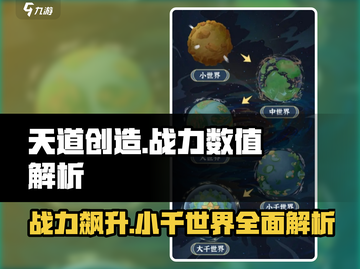 天道创造小千世界战力大揭秘💥游戏党必看！截图1