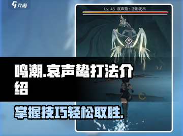 鸣潮🔥哀声鸷打法攻略🌟游戏秘籍大公开！截图1
