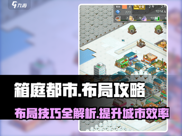 箱庭都市🔥完美布局图，轻松搞定城市规划！截图1