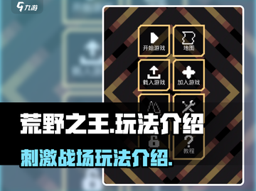 荒野之王🔥超好玩！新手必看玩法大全🎉截图1