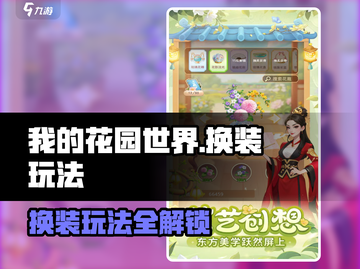 《我的花园世界》换装玩法大揭秘！👗✨截图1