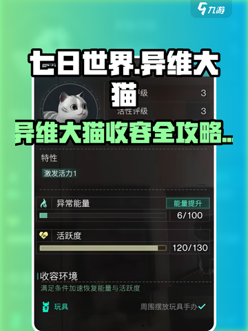《七日世界》异维大猫收容秘籍💥截图1