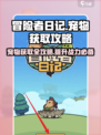 冒险者日记宠物获取攻略介绍