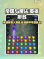 帝国与魔法🔥英雄排名大揭秘！✨