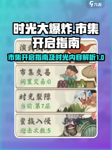 时光大爆炸市集怎么开启介绍截图1