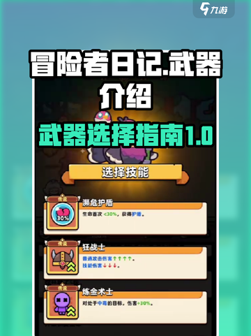 冒险者日记武器介绍介绍截图1