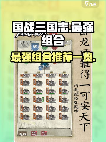 国战三国志🔥最强组合曝光，速来围观⚡截图1